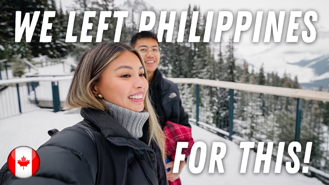 Leaving Philippines to visit our family in Canada! 🇨🇦