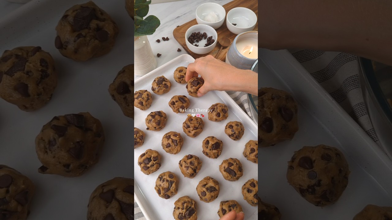 The sounds of baking 🍪🤍🌸🍫