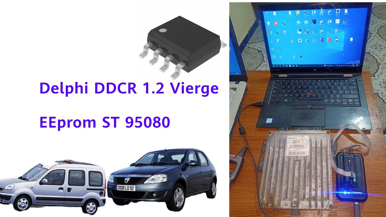 Delphi DCR 1.2 Vierge eprom ST 95080