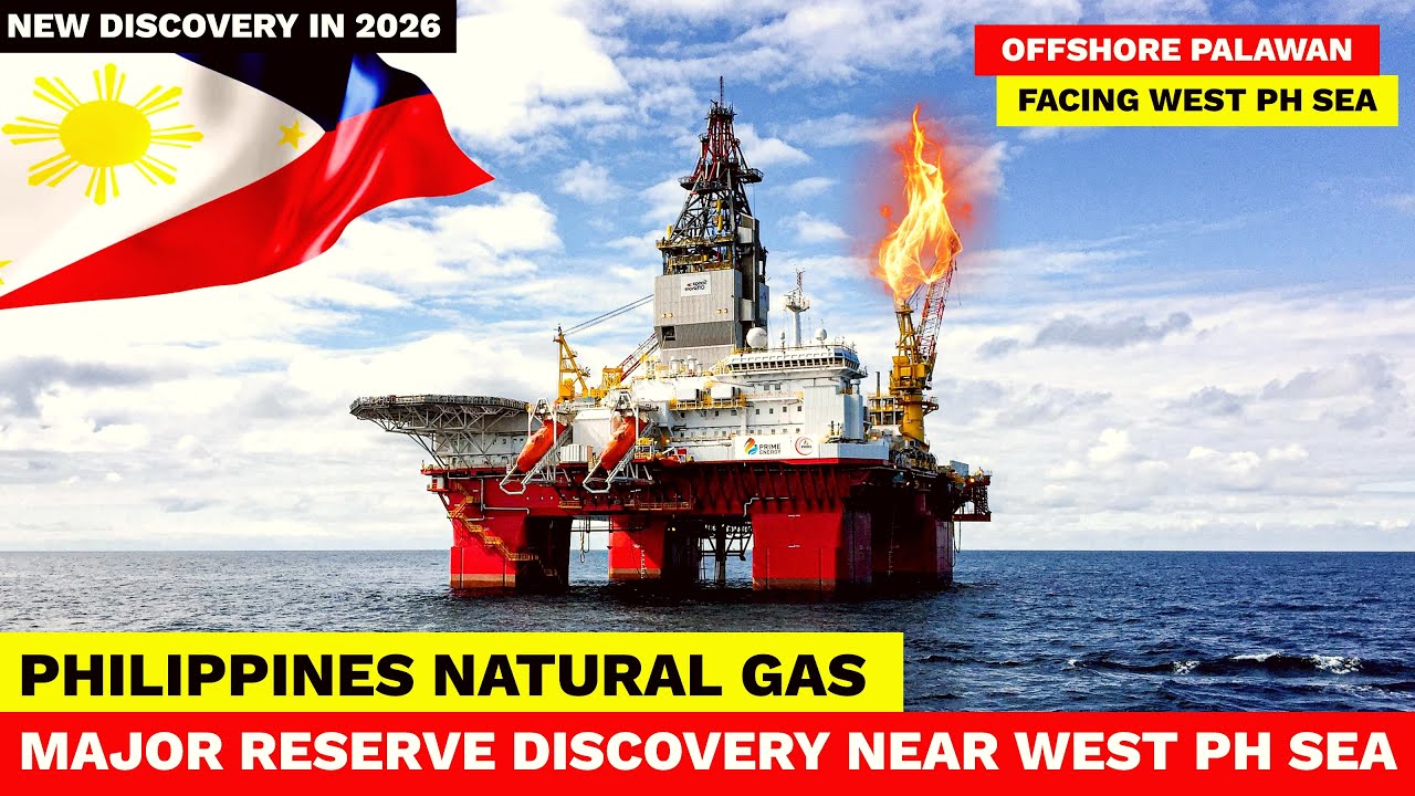 Philippines DISCOVER NEW MAJOR Natural Gas Deposit Near the Disputed Waters in West PH Sea