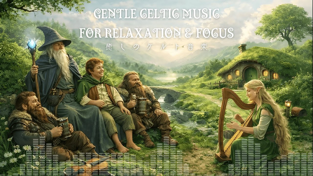 Gentle Celtic Music for Relaxation & Focus ゆったり癒しのケルト音楽｜作業用・リラックスBGM