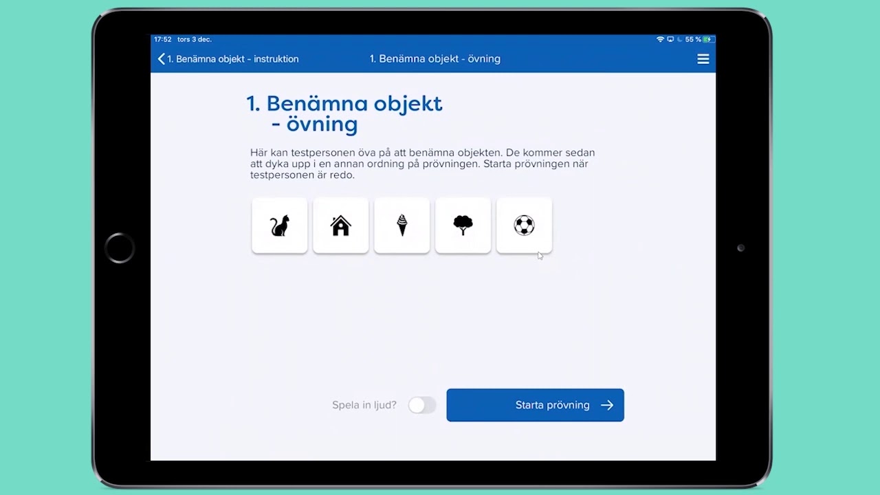 Fonologia - Genomf&ouml;r en pr&ouml;vning