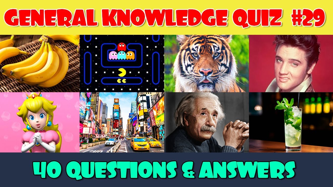 General Knowledge Trivia Quiz (Part 29)