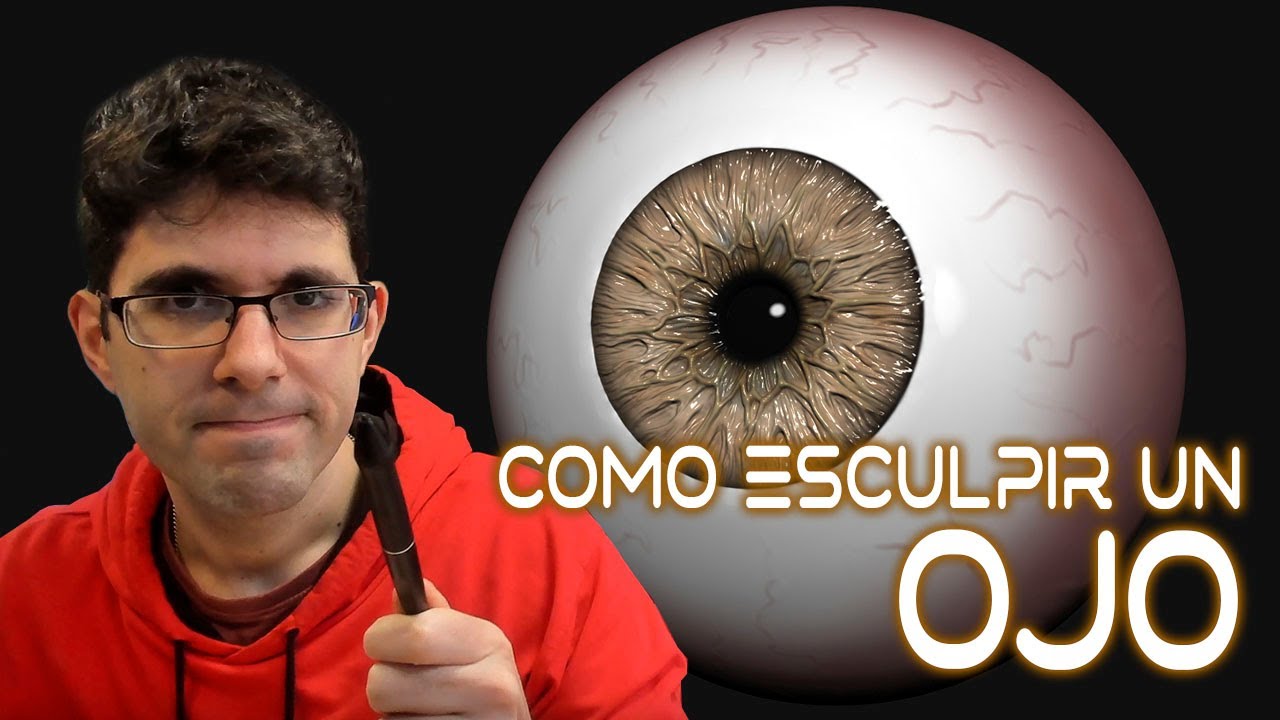 Como Esculpir un OJO en ZBRUSH | Tutorial en Español  #71