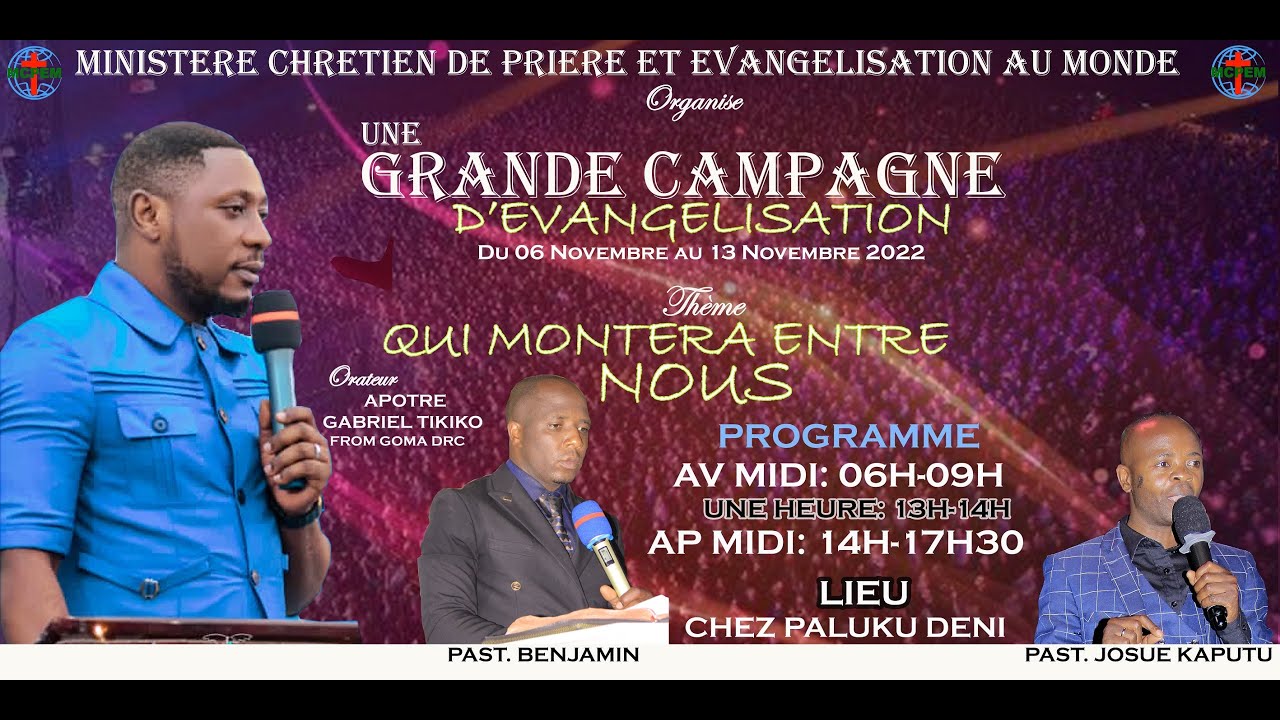 LES 5 CAUSES QUI EMPECHENT LA PROSPERITE. APOTRE GABRIEL TIKITO