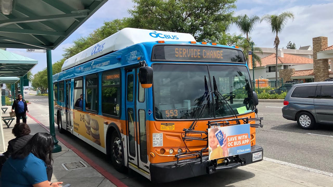 OCTA Route 553 Southbound: Disneyland to South Coast Plaza (Full Route)