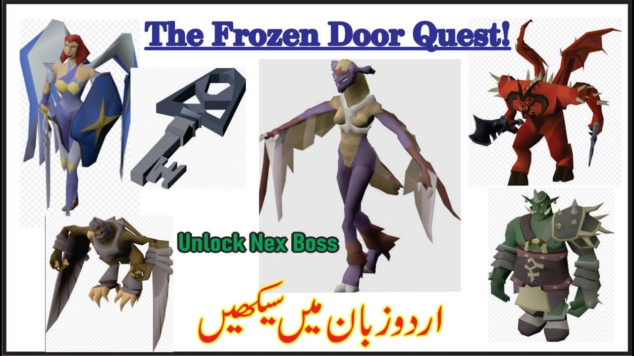 The Frozen Door Quest Guide in Urdu