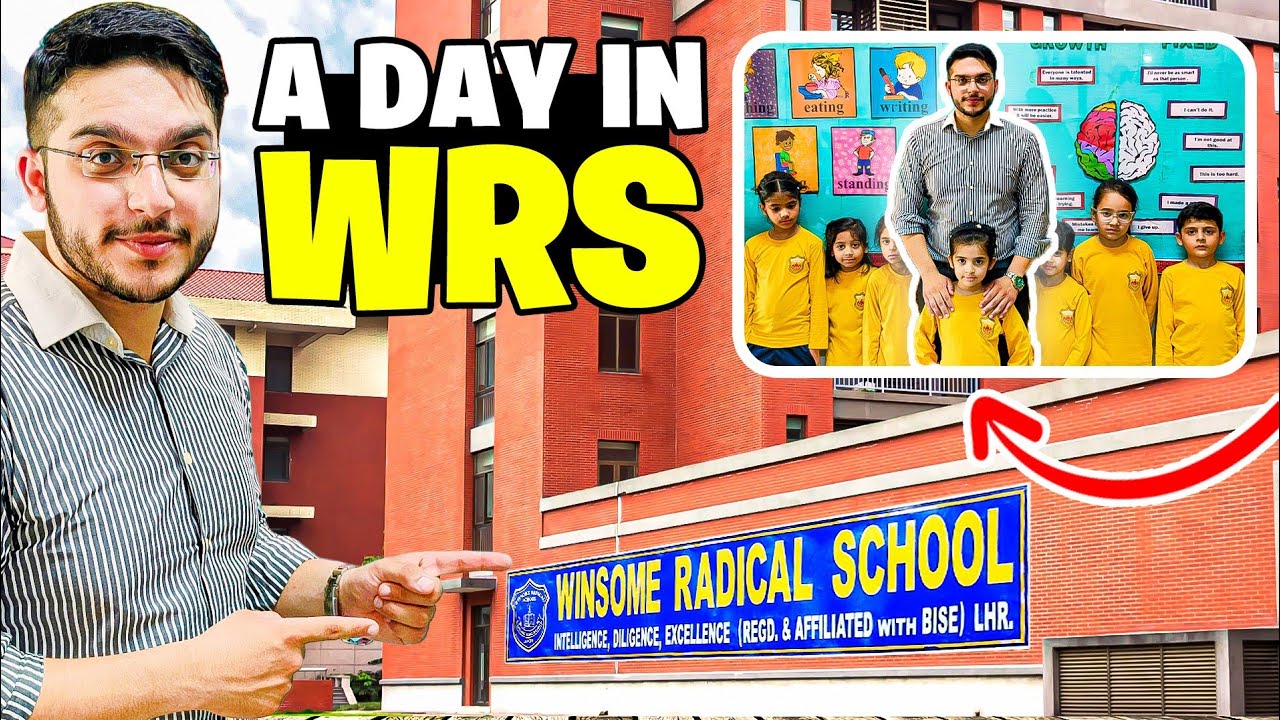 Winsome Radical School visit (part 1) | Pakistan education system 
