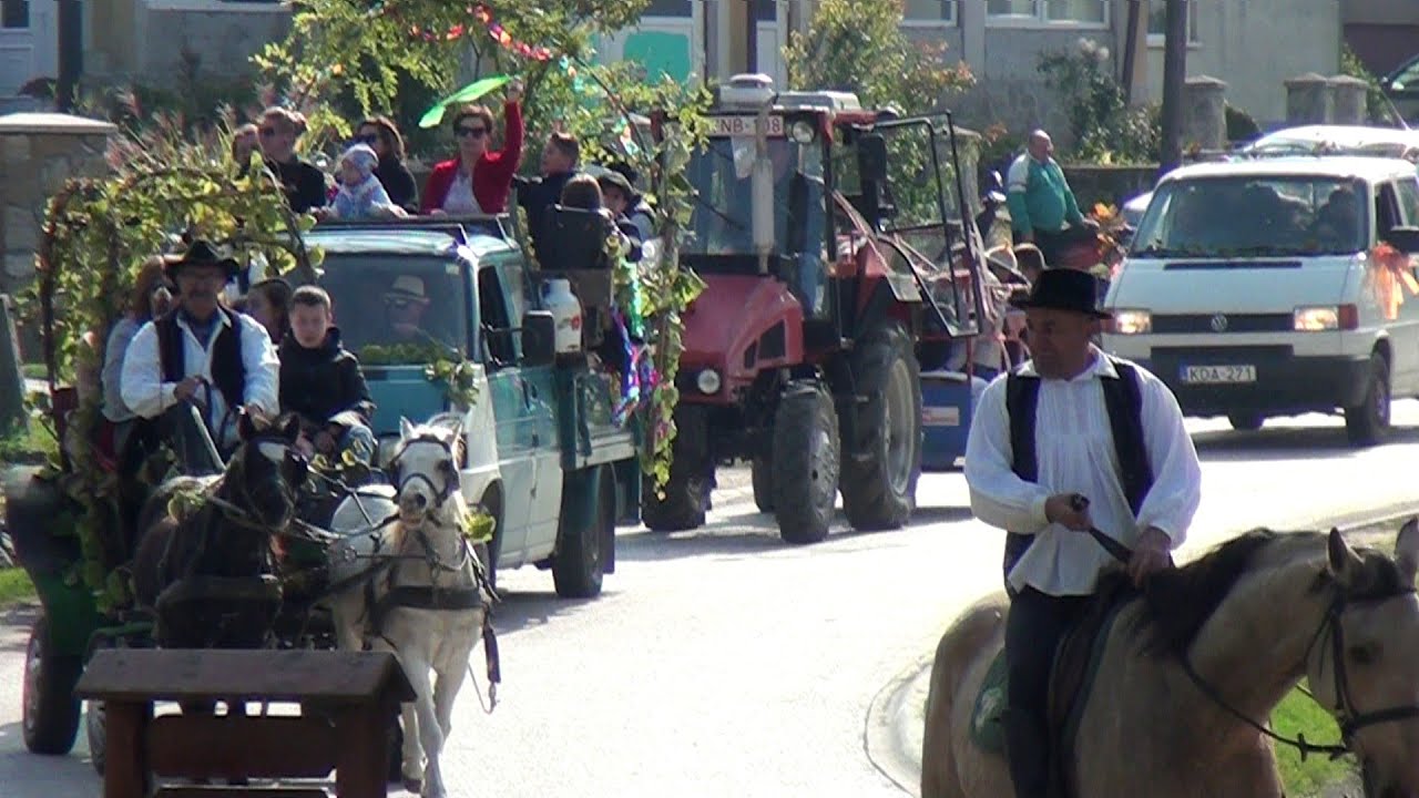 Szüreti felvonulás, Csetény, 2021. (Hivatalos)