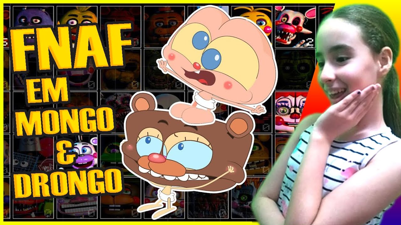 REAGINDO A MONGO E DRONGO BEBÊS EM FNAF ULTIMATE CUSTOM NIGHT