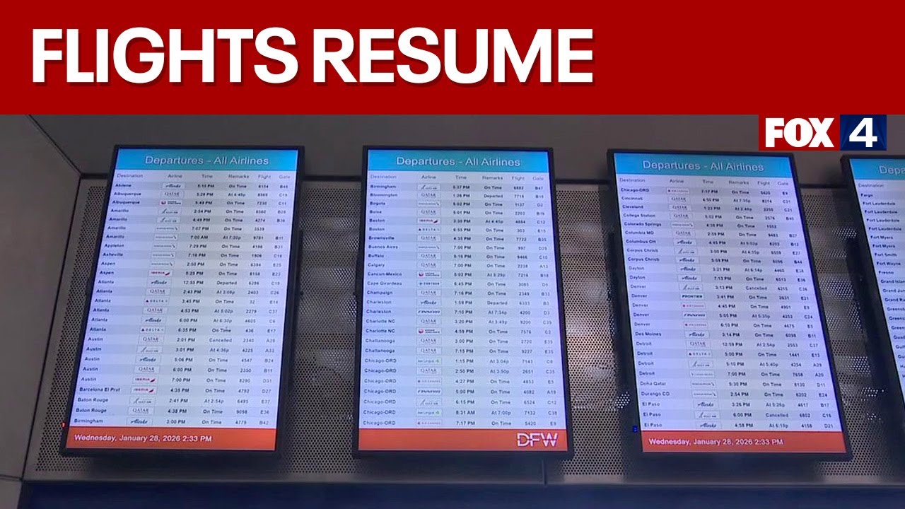 Airports returning to normal after winter storm