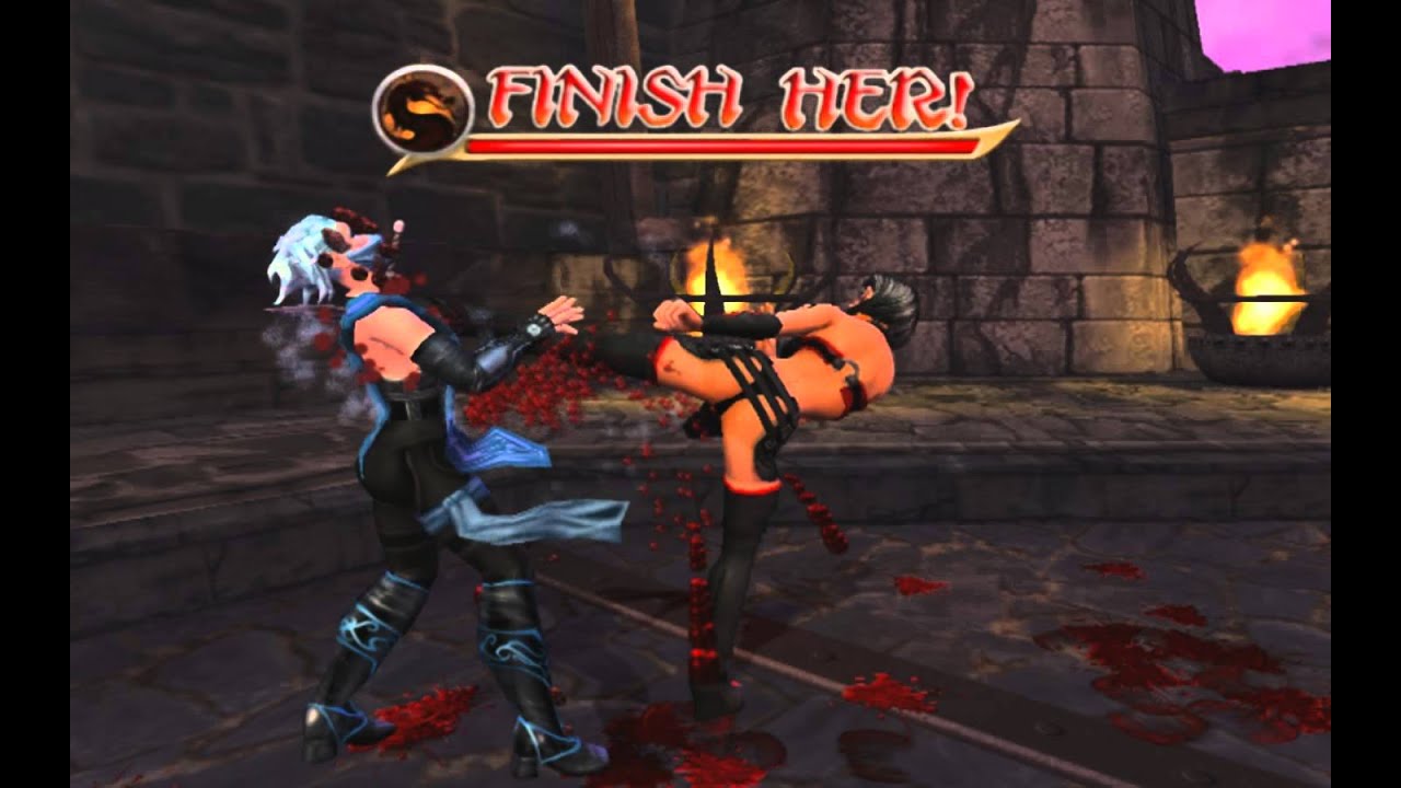 Mortal Kombat Armageddon - Аркадная лестница Сарины
