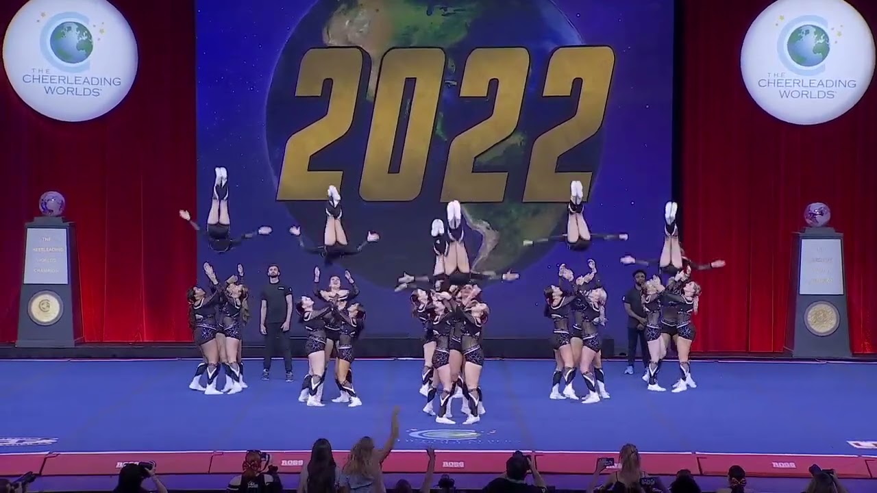 Vancouver All Stars - BlackOut in Finals at The Cheerleading Worlds 2022