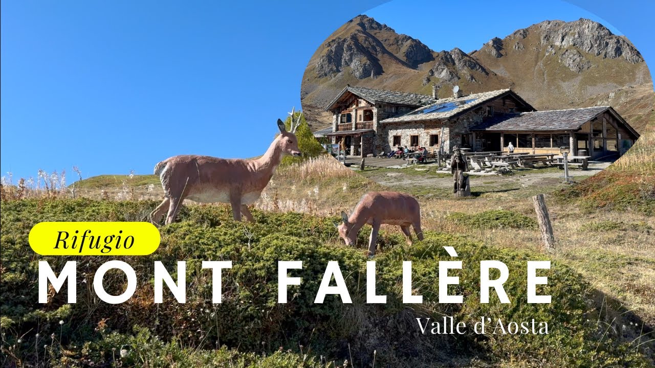 Il Rifugio più suggestivo della Valle D'Aosta - Percorso completo, con museo a cielo aperto.