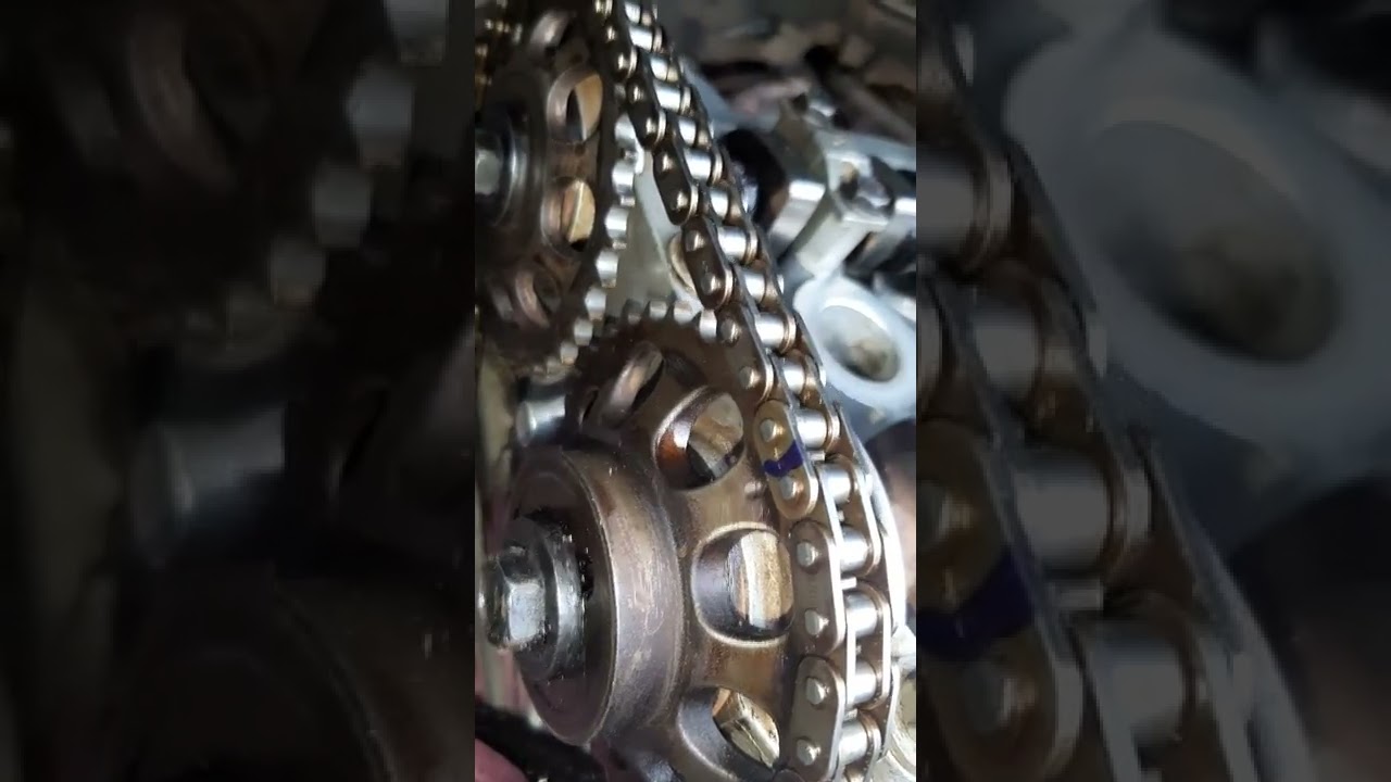 comment r&eacute;gler la cha&icirc;ne de distribution du moteur Toyota 2nz#fran&ccedil;ais#m&eacute;canicien#cha&icirc;ne