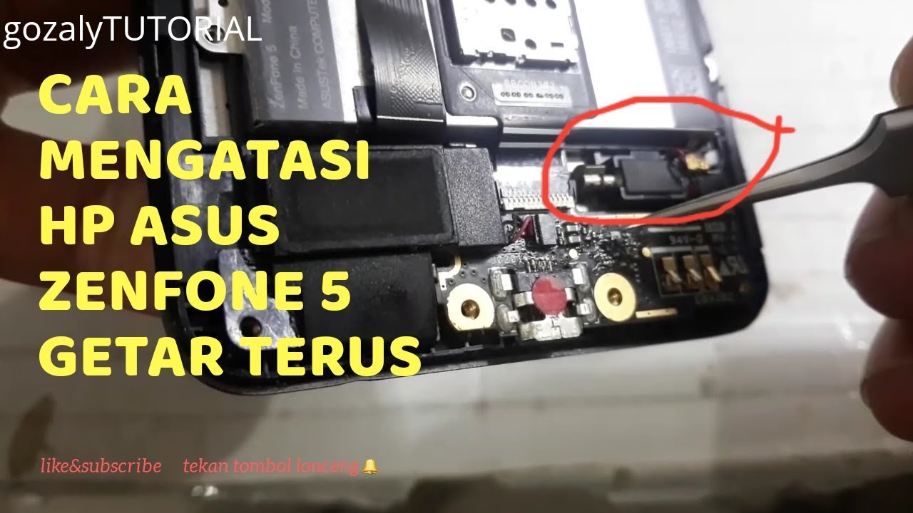 cara mengatasi hp asus zenfone 5 yang getar terus