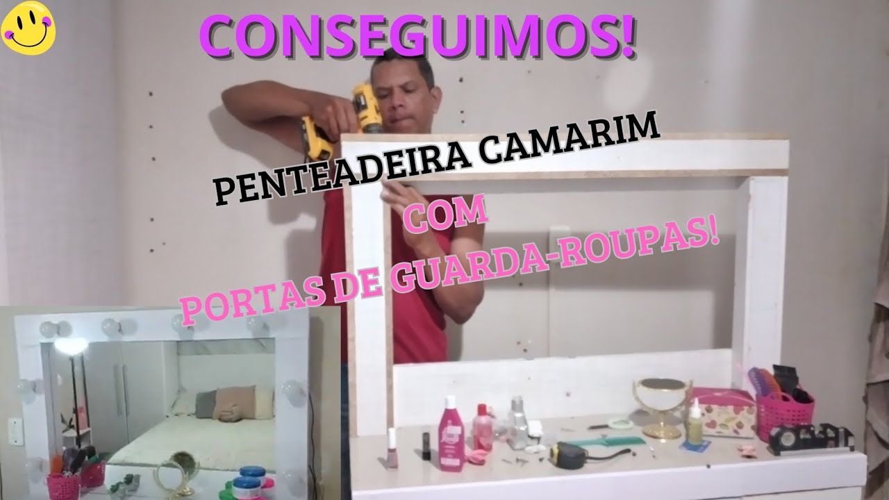 Penteadeira camarim com  portas de guarda-roupas !!!
