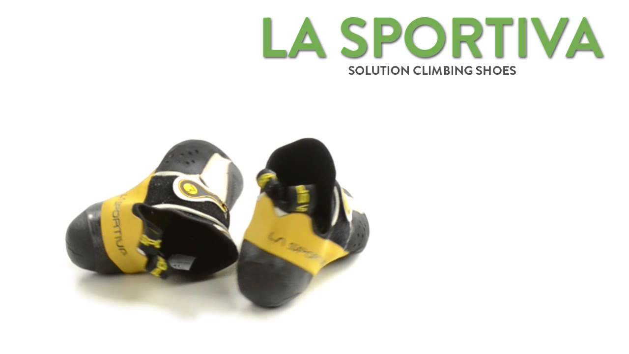 La Sportiva Solution Climbing Shoes (For Men and Women)