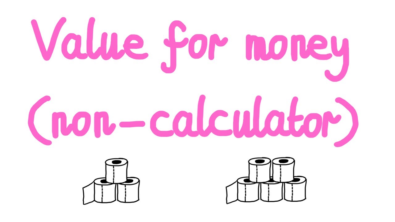 1MM - Value for money (non-calculator)