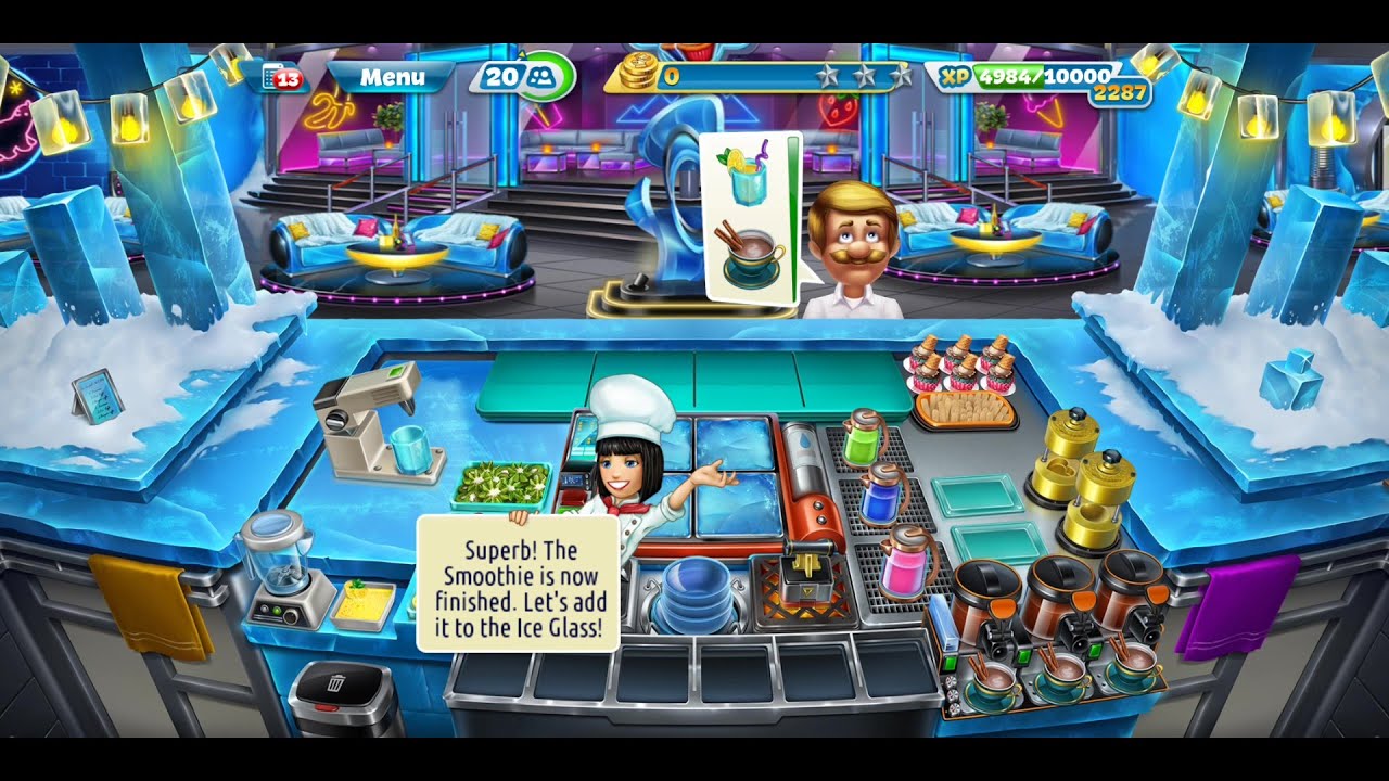 Cooking Fever - The Fruity IgLoo Level 21-25