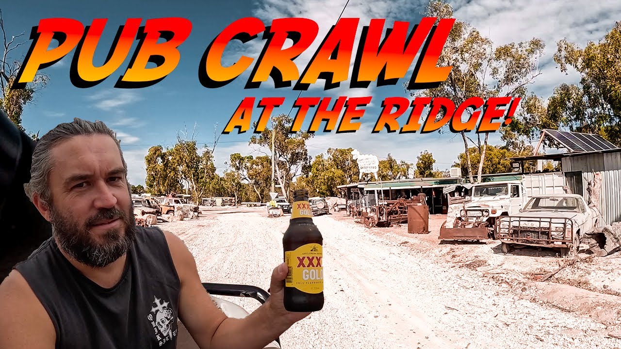 #26 Australia Lap - LIGHTNING RIDGE'S PUBS IN THE SCRUB!