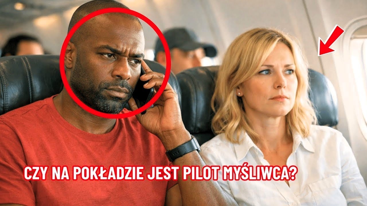 Samotny tata spał na siedzeniu 8A — aż kapitan zapytał Czy na pokładzie jest pilot myśliwca