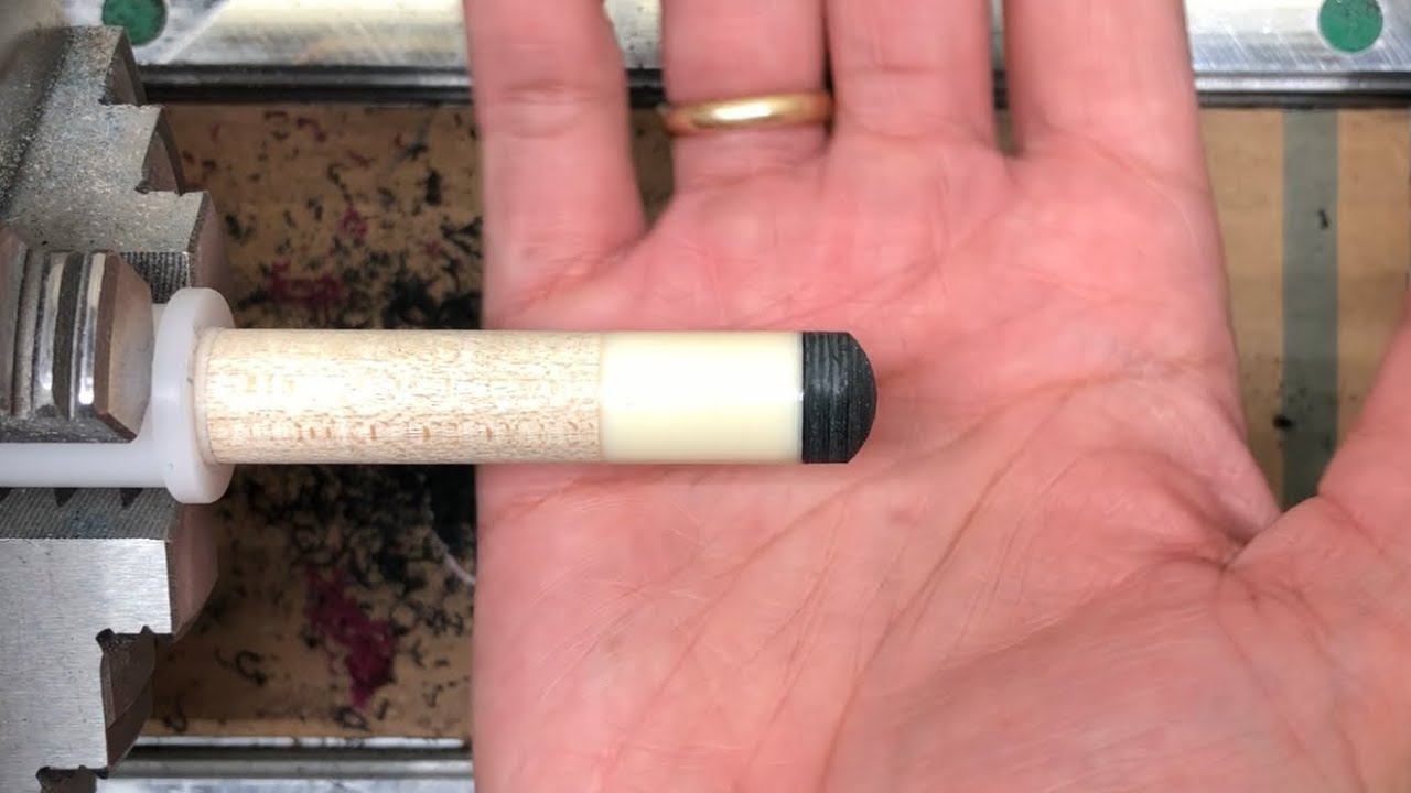 Kamui Medium tip installation on a Viking shaft (uncut)