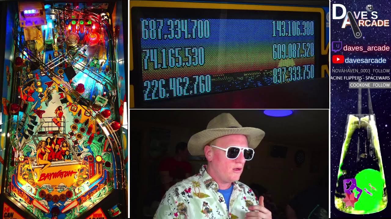 Baywatch pinball