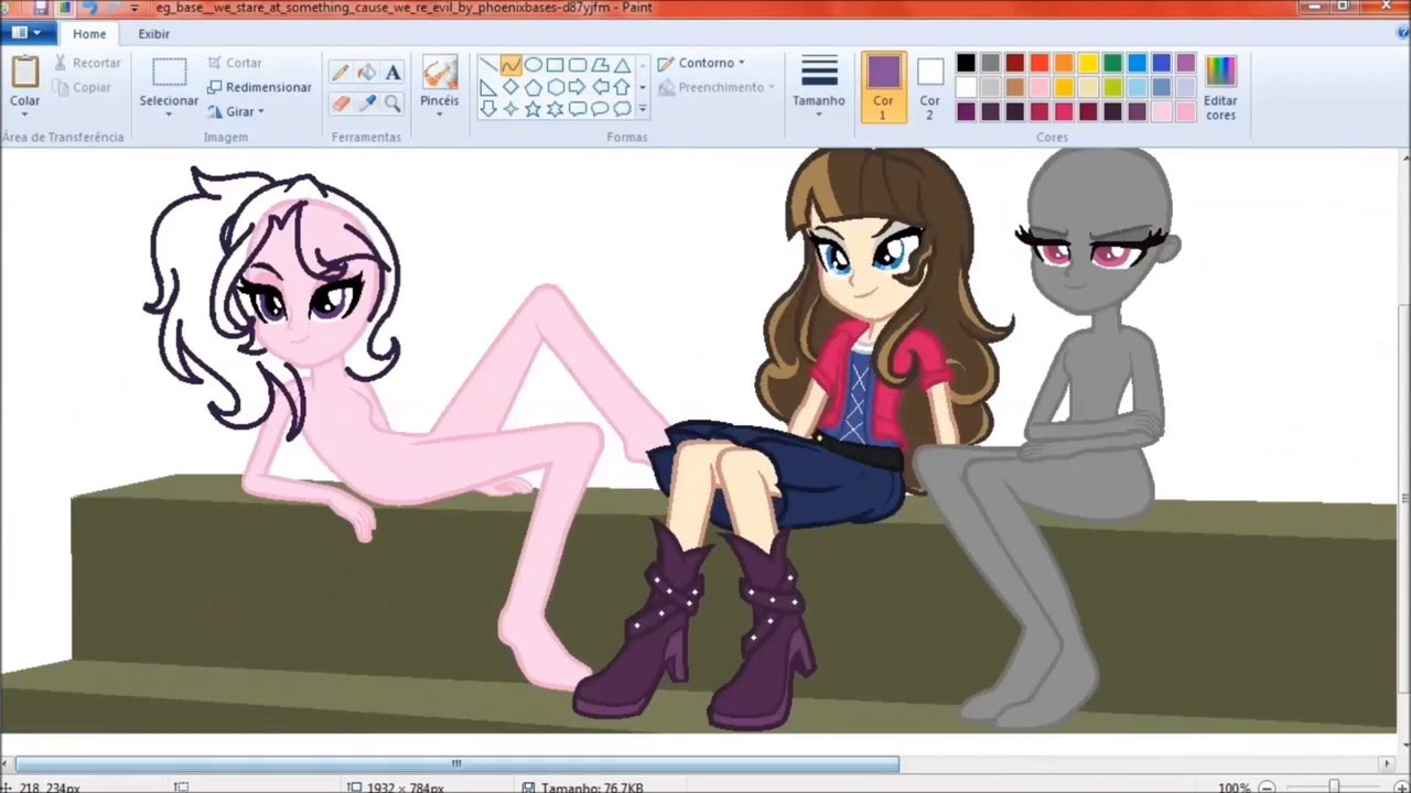 ::: Speed Paint :::Dazzlings MLP EQG Parte# 1