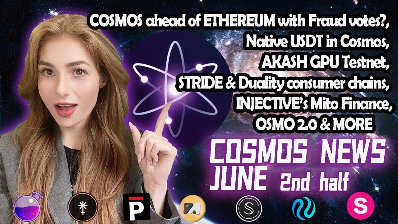 COSMOS NEWS: ATOM + FRAUD VOTES AHEAD OF ETH!, OSMO, INJ & MORE!!