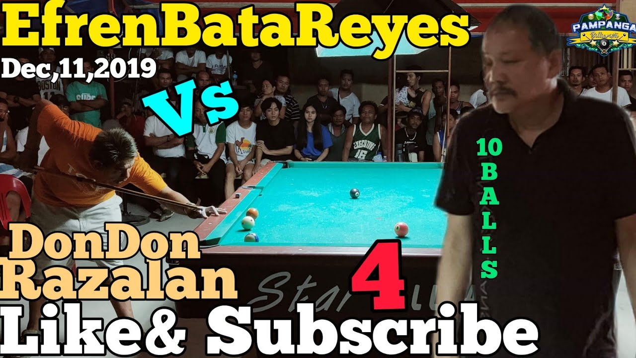 4/12 EFREN BATA REYES VS DONDON RAZALAN DEC, 11,2019@LIMAY,BATAAN