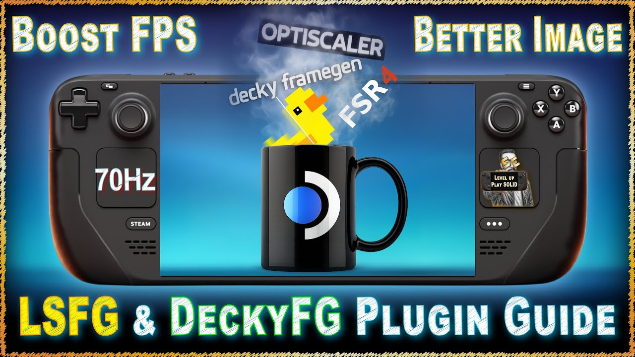 Полное руководство по плагинам: LSFG-VK и Decky Framegen на Steam Deck | Масштабирование без поте...