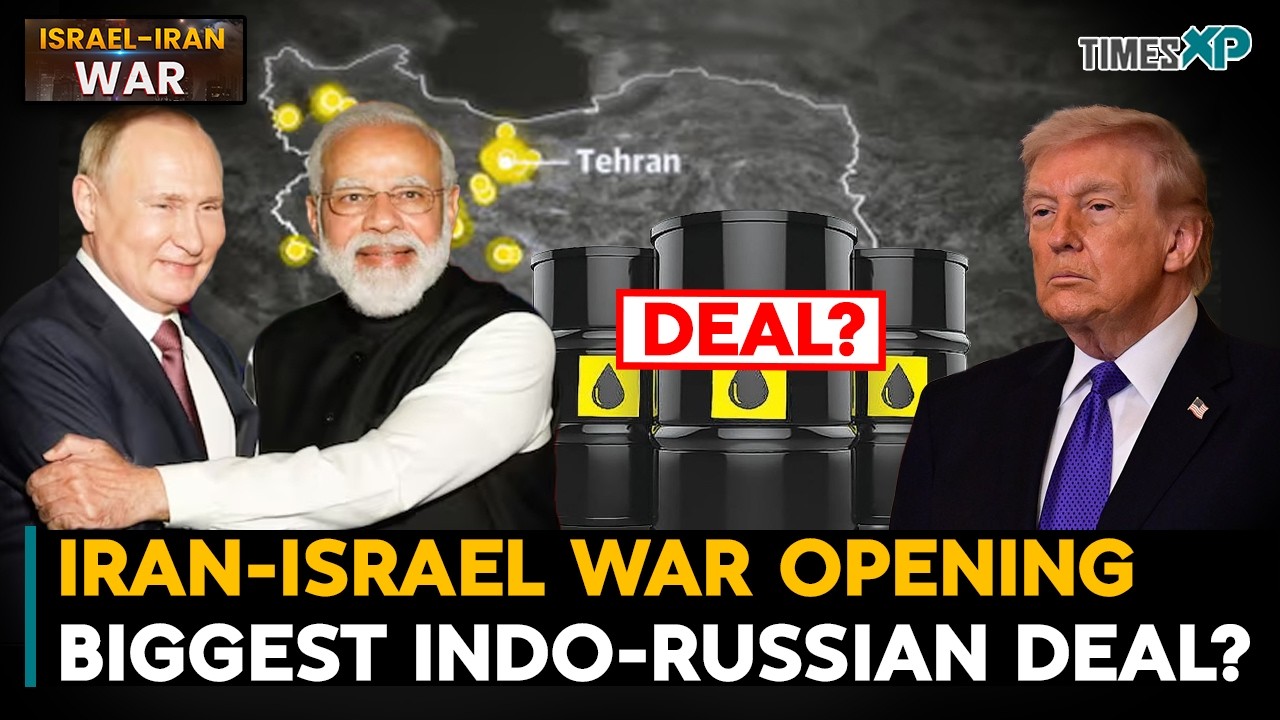 Iran War Disrupts Oil &  Russia Steps In For India | Iran-Israel War