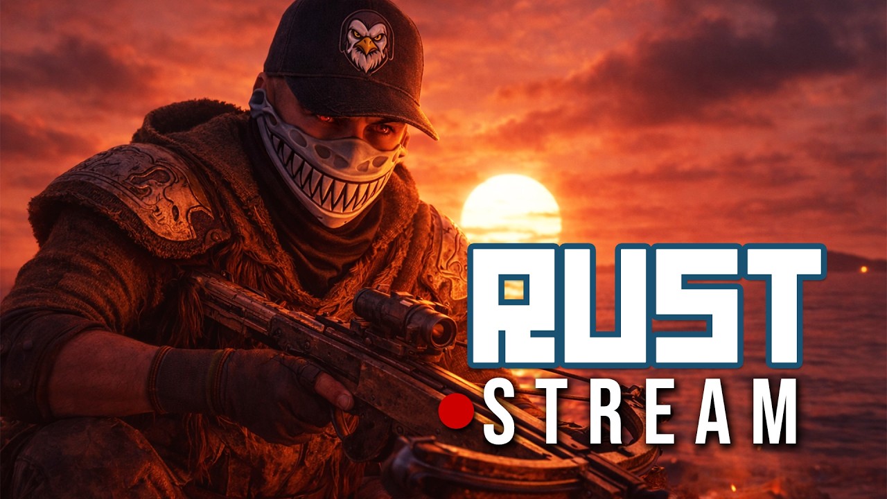 SOLO Přežívám na High POP Serveru - 2. díl - RUST 🐧 STREAM CZ/SK