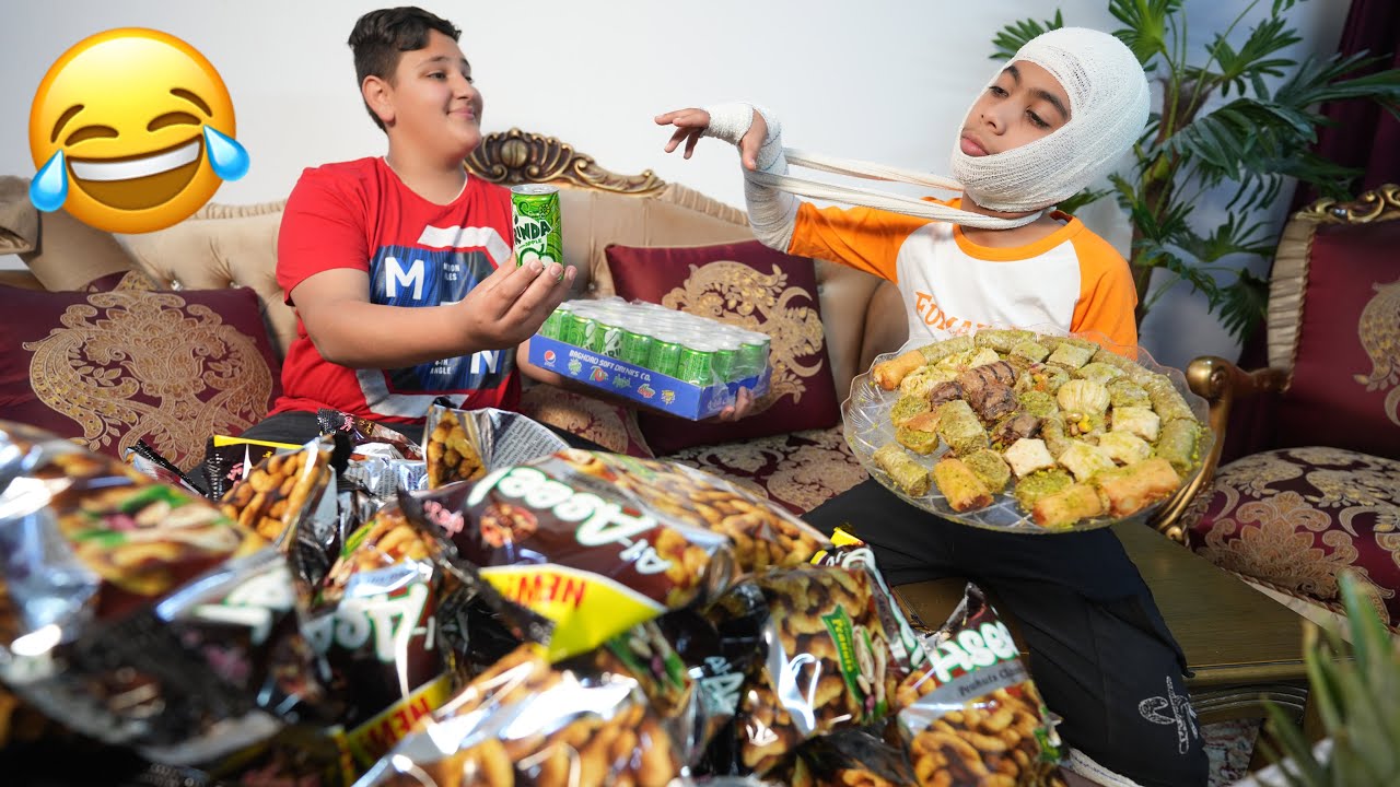مودي مسوي حادث ونكسرت يده ورجله كارثه 😂#تحشيش