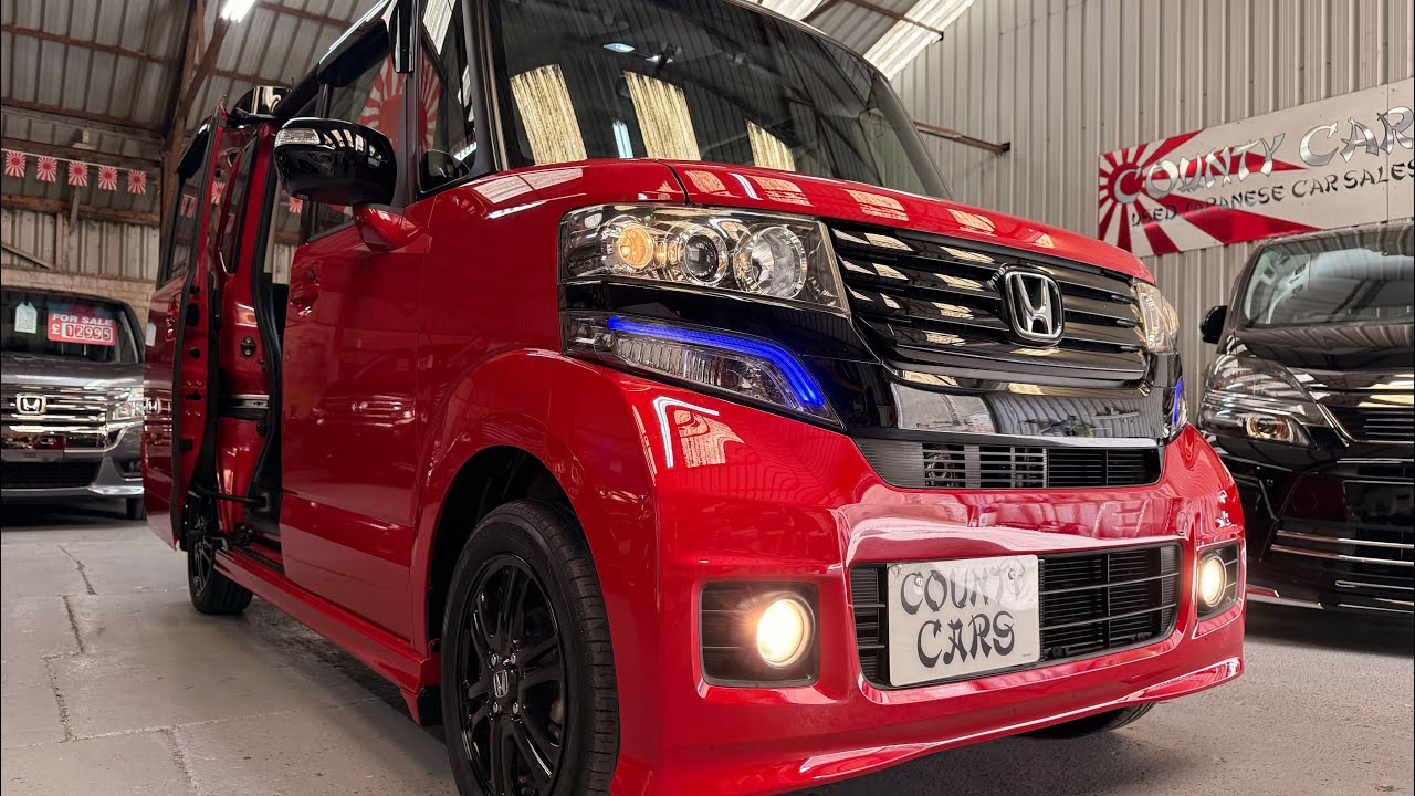 For Sale @ County Cars `of Strood. Honda N-Box Custom 660cc Only 34,000 Miles 2013-63-Reg, Kei Car
