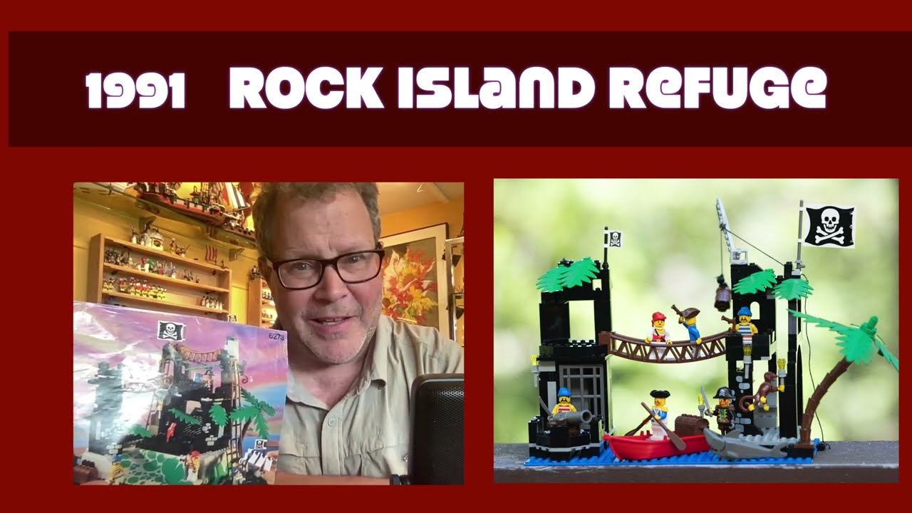 Lego Pirates set 6273 -  Rock Island Refuge and alternate build-