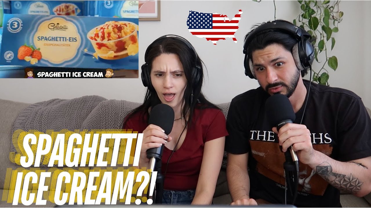 Weird Things You Find In A German Supermarket! | Americans React | Loners #199