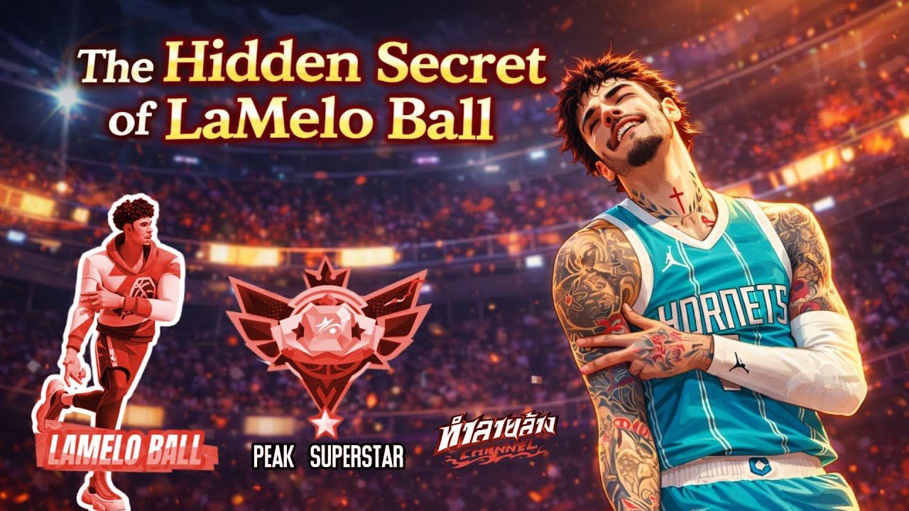 The Hidden Secret of LaMelo Ball เห้ยทำแบบนี้ก็ได้เหรอ โคตรเท่ Dunk City Dynasty