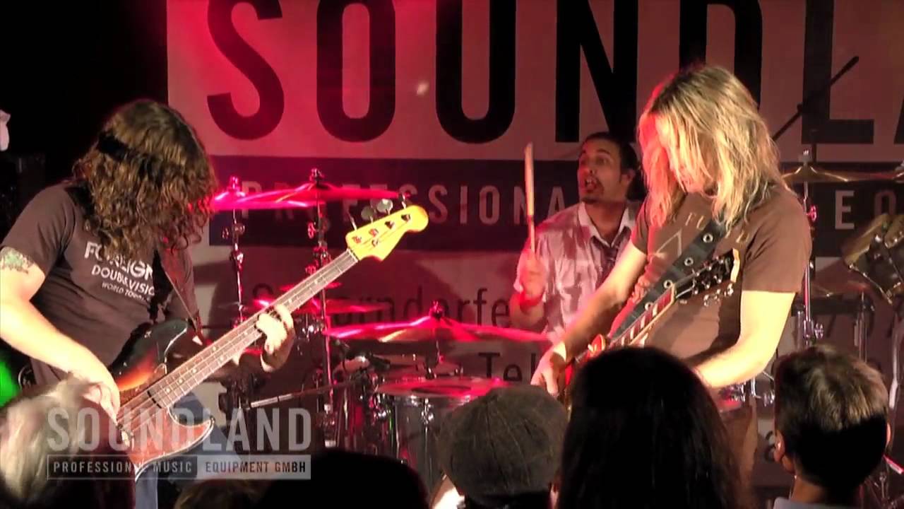 Steamrolla (Members of Whitesnake) Roadshow / Soundland Fellbach (Germany) 12 Sept 2012