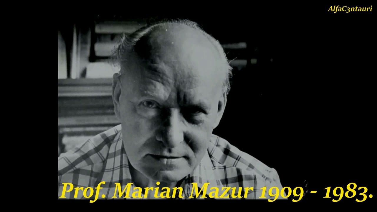 Prof. Marian Mazur (1909 - 1983). ostatni publiczny wykład 1983