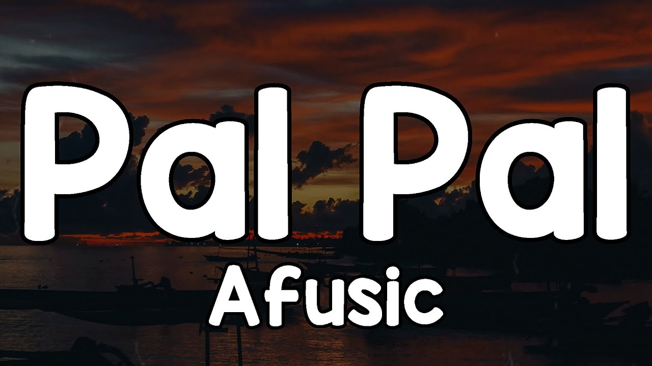 Pal Pal (Lyrics) - Afusic 🎶 | Ghar nahi jaata main bahar rehta tera intezar ✨