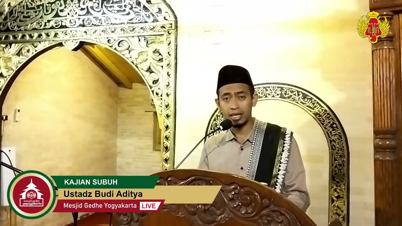 KAJIAN SUBUH | Ustadz Budi Aditya