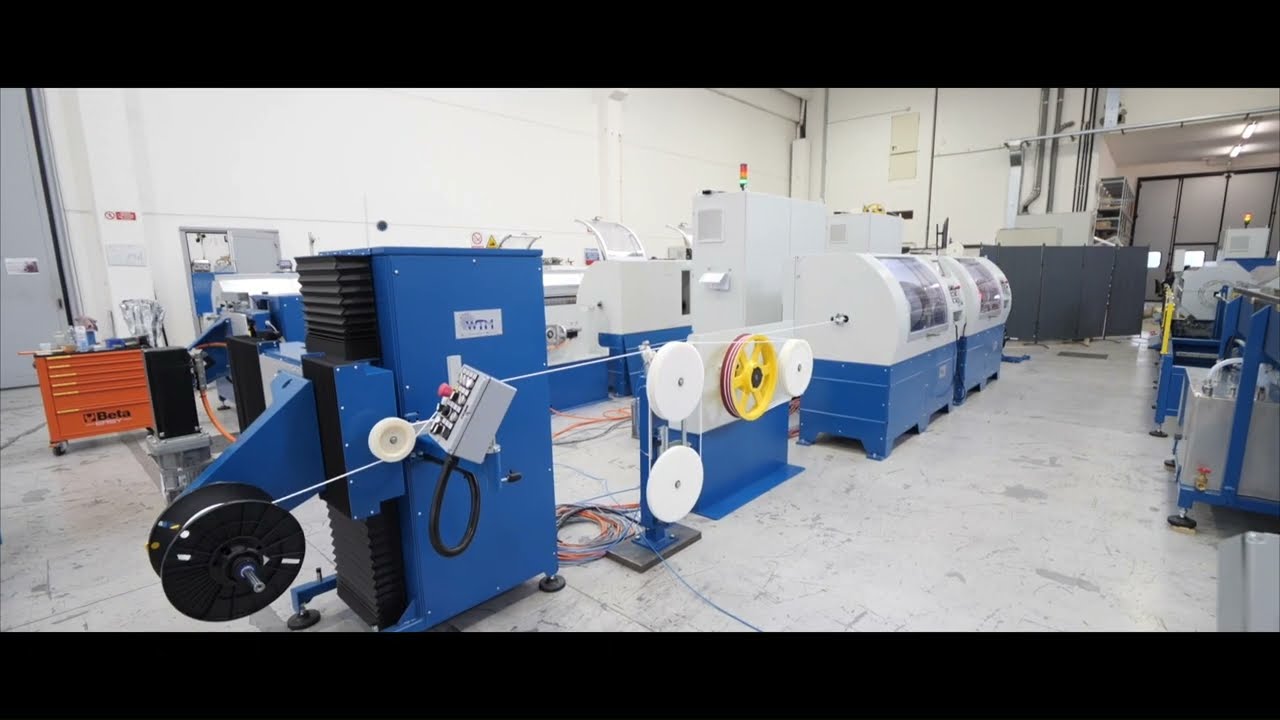 WTM - Horizontal Cable Taping Machine for PTFE Tape Application