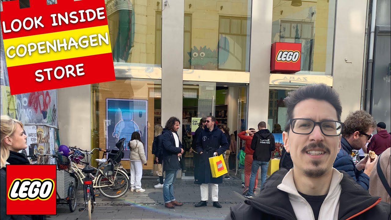 Look Inside the Lego Store in Copenhagen Denmark