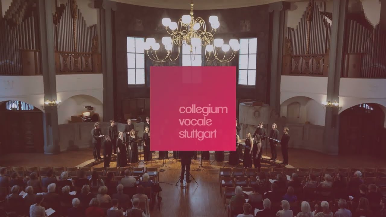 Max Reger - Der Mensch lebt und bestehet (op. 138,1) - collegium vocale Stuttgart