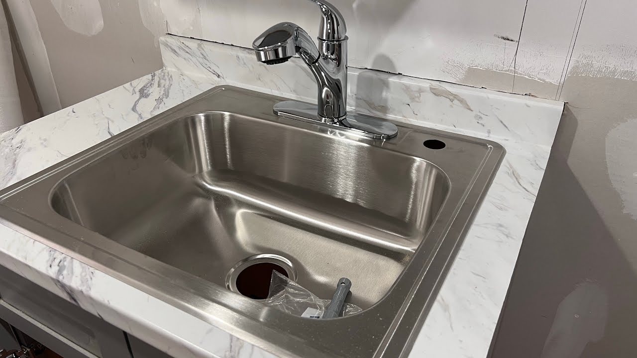 How to install kitchen faucet #faucet #eritrean #kitchen #gereproduction 