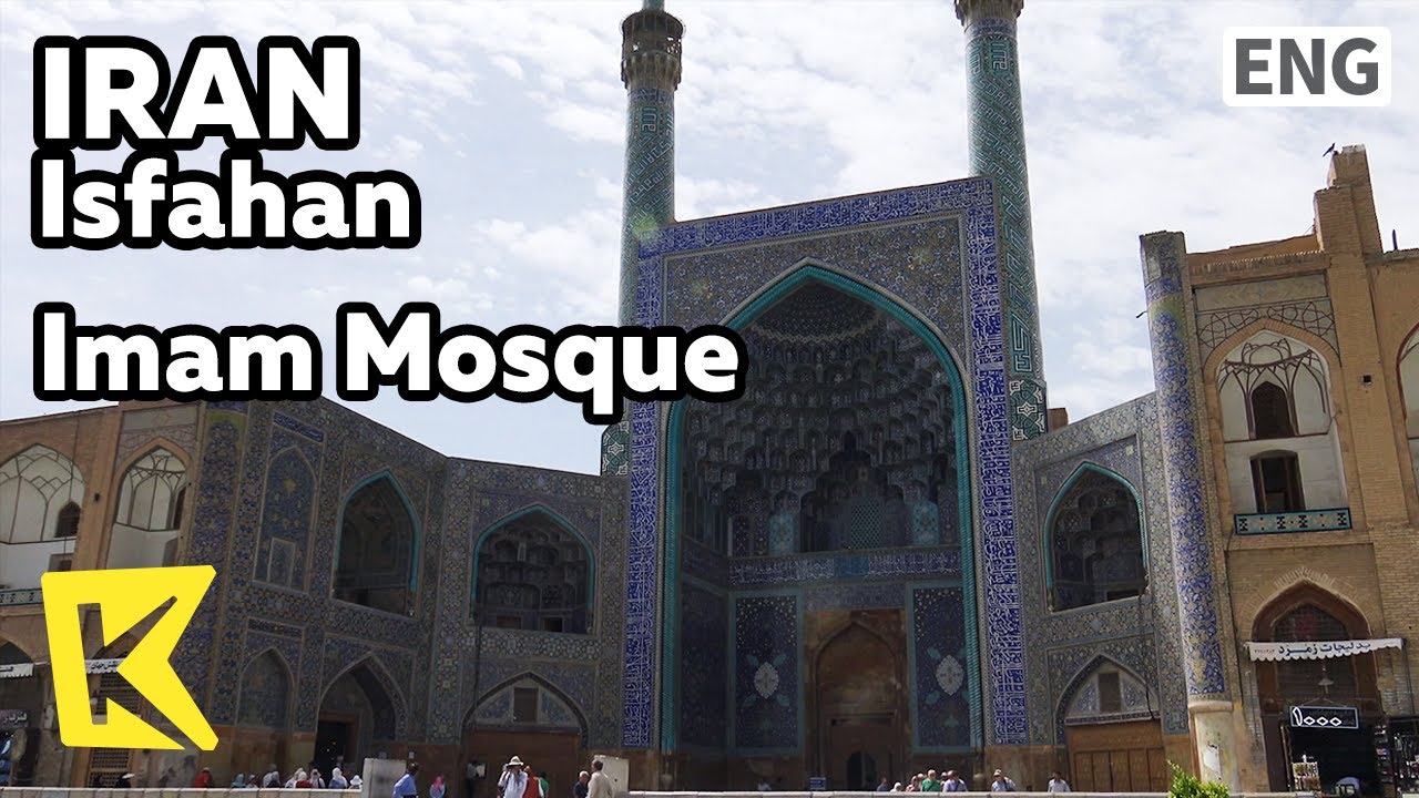 【K】Iran Travel-Isfahan[이란 여행-이스파한]이란 최대 규모 이맘 모스크/Meidan Emam/Imam Mosque/Tile/Stone/Shah Mosque