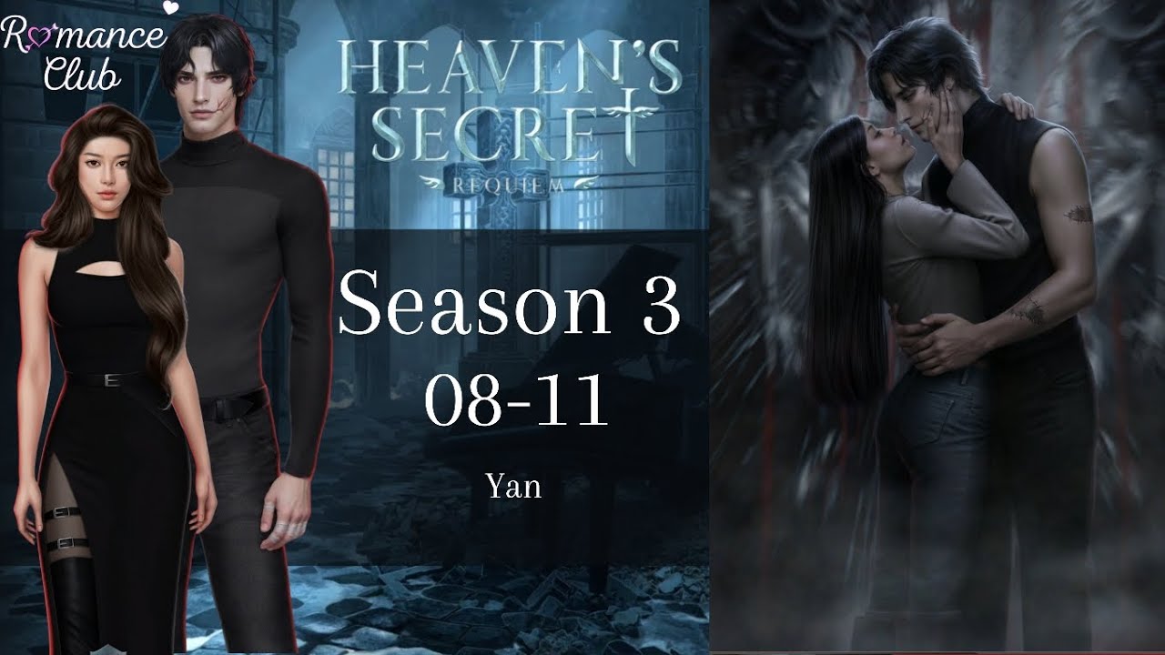 Romance Club //🕯Heaven's Secret Requiem  | Season 3 | Yan Route | Episodes 08-11
