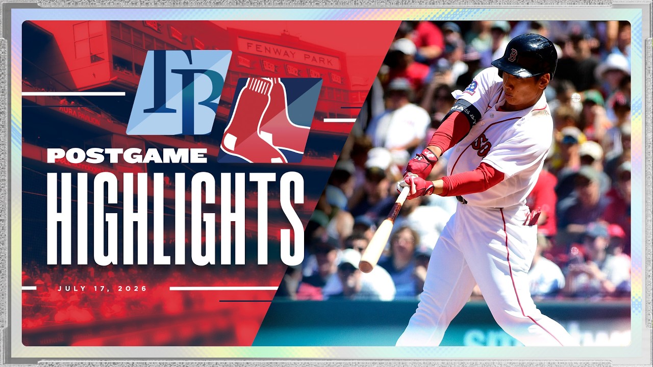 RED SOX HIGHLIGHTS: Red Sox vs. Rays - Red Sox Power Surge in Game 1 of Doubleheader